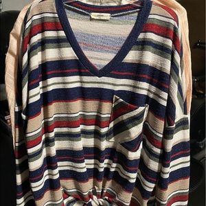 Long Sleeve Striped Top